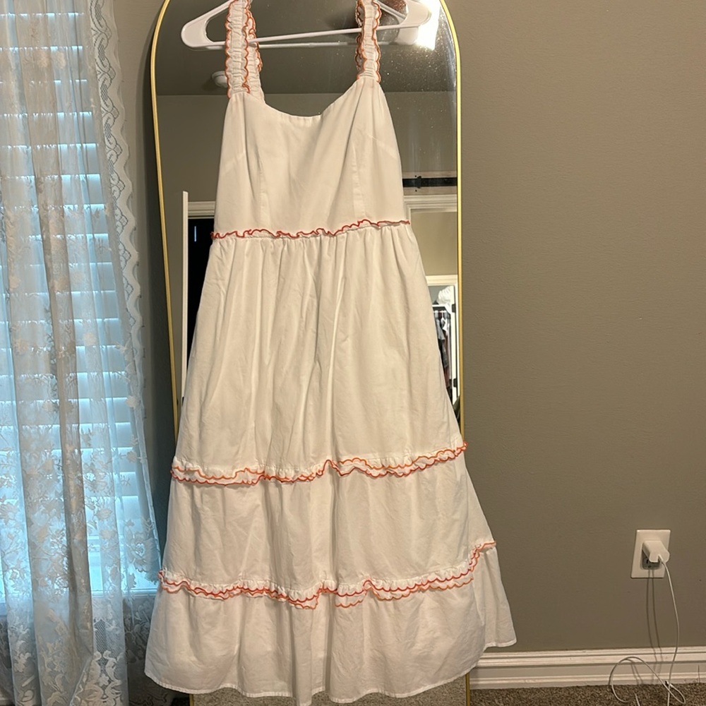 j crew woman dress worn once